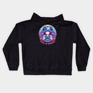 Gamer girl Kids Hoodie